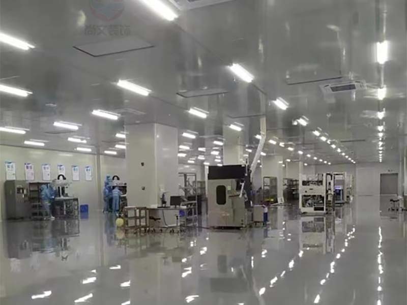 上海浦东川沙电子新能源厂房装修无尘净化车间工程建设