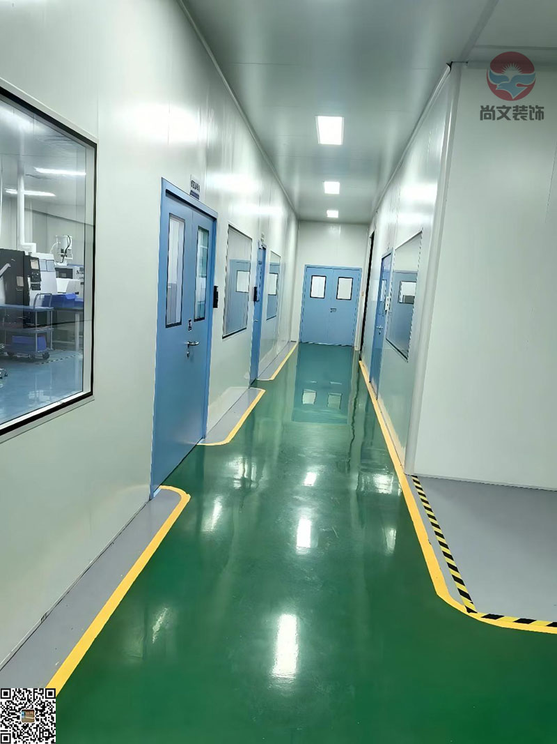 浦东精密机械设备工厂净化车间装修施工
